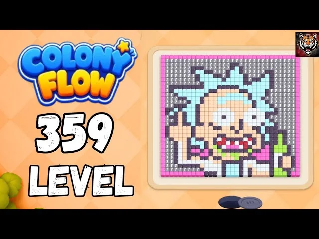 Colony Flow! Level 359 board layout