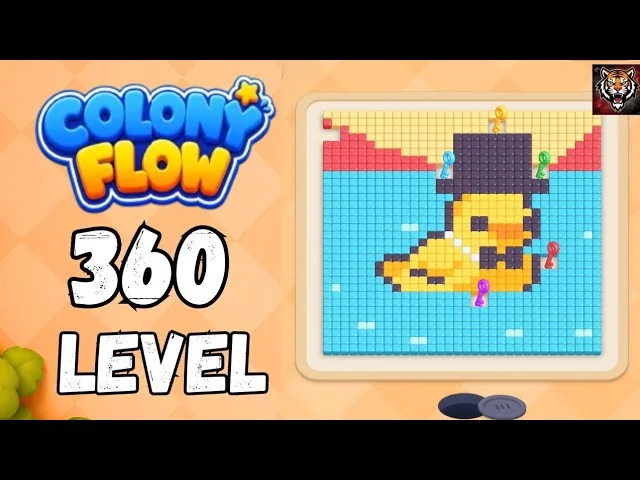Colony Flow! Level 360 board layout