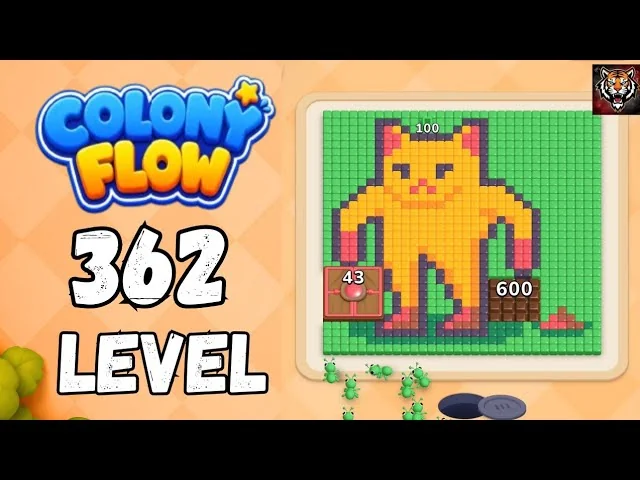 Colony Flow! Level 362 board layout