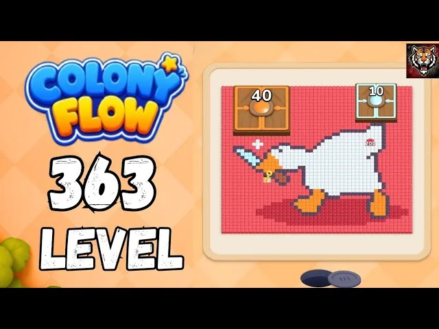 Colony Flow! Level 363 board layout