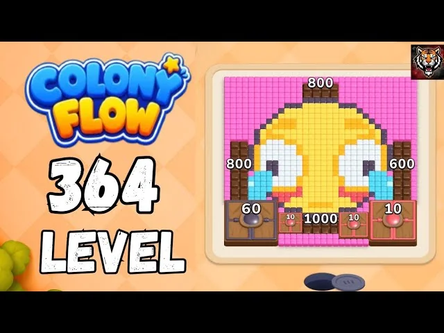 Colony Flow! Level 364 board layout