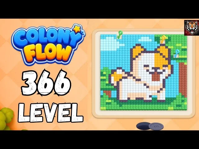Colony Flow! Level 366 board layout