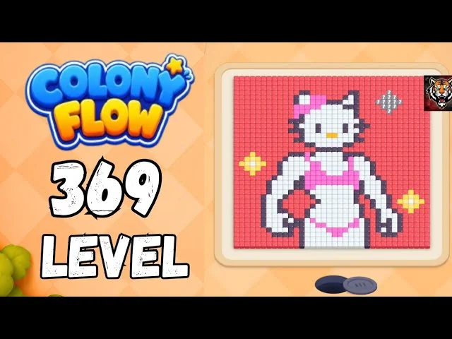 Colony Flow! Level 369 board layout