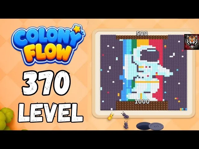 Colony Flow! Level 370 board layout