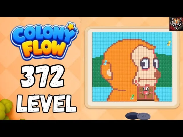 Colony Flow! Level 372 board layout