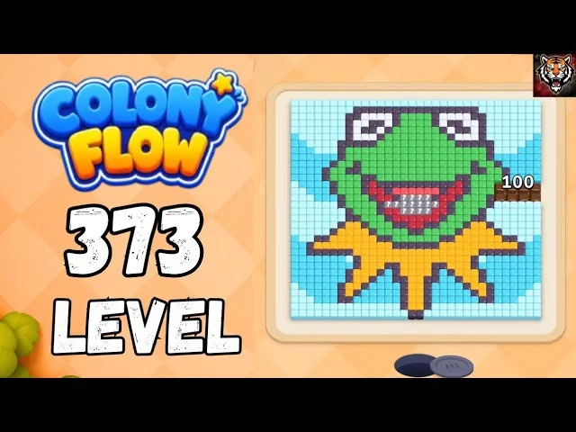 Colony Flow! Level 373 board layout