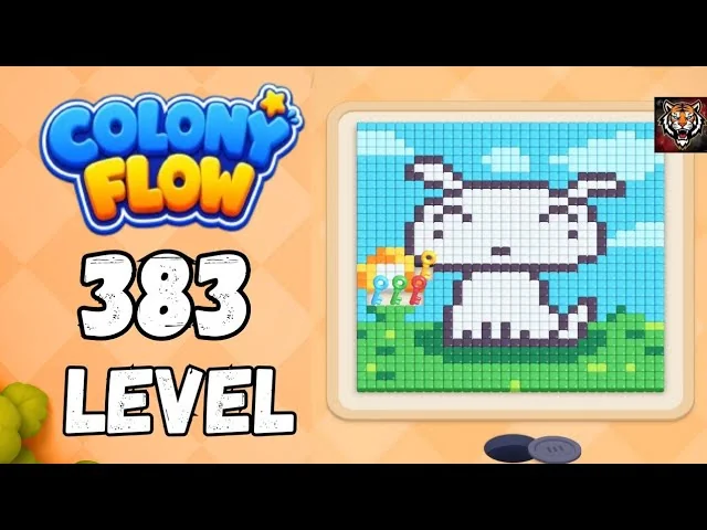 Colony Flow! Level 383 board layout