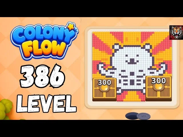 Colony Flow! Level 386 board layout