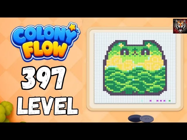 Colony Flow! Level 397 board layout