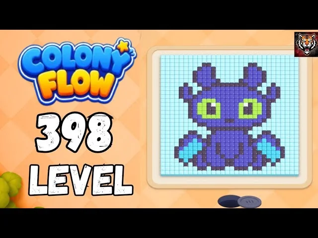 Colony Flow! Level 398 board layout