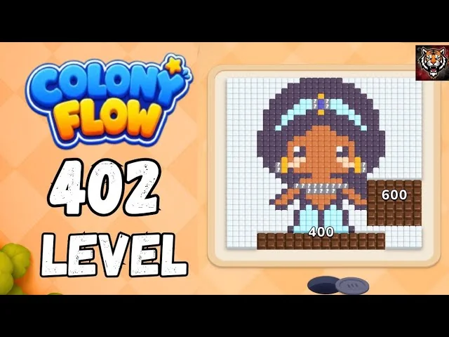 Colony Flow! Level 402 board layout