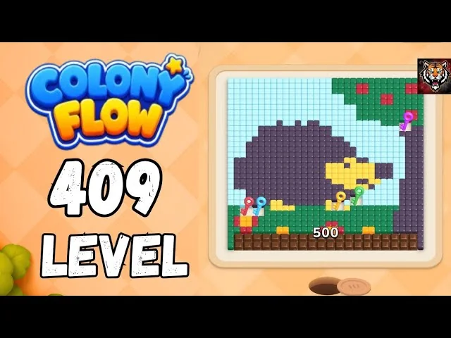Colony Flow! Level 409 board layout