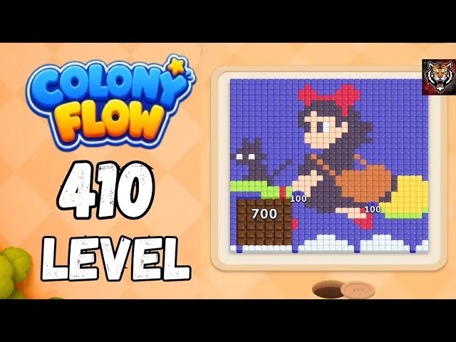 Colony Flow! Level 410 board layout