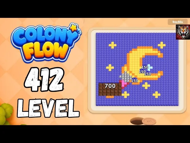 Colony Flow! Level 412 board layout