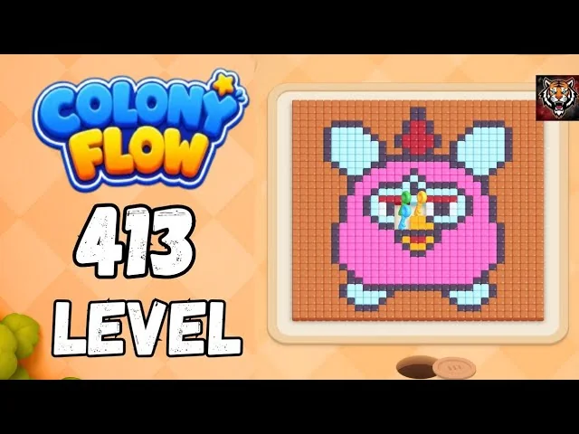Colony Flow! Level 413 board layout
