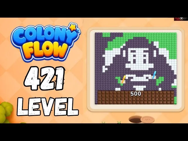 Colony Flow! Level 421 board layout