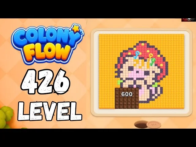 Colony Flow! Level 426 board layout
