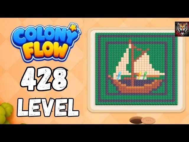 Colony Flow! Level 428 board layout