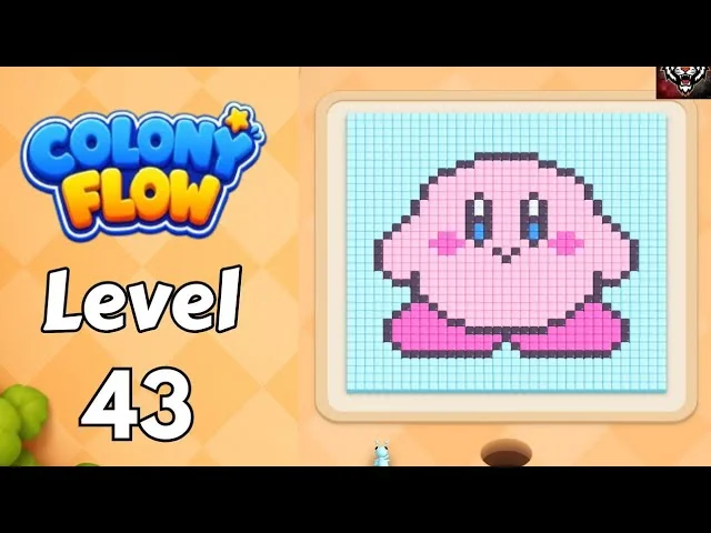 Colony Flow! Level 43 board layout
