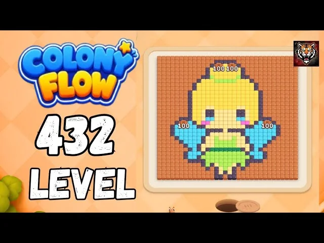 Colony Flow! Level 432 board layout