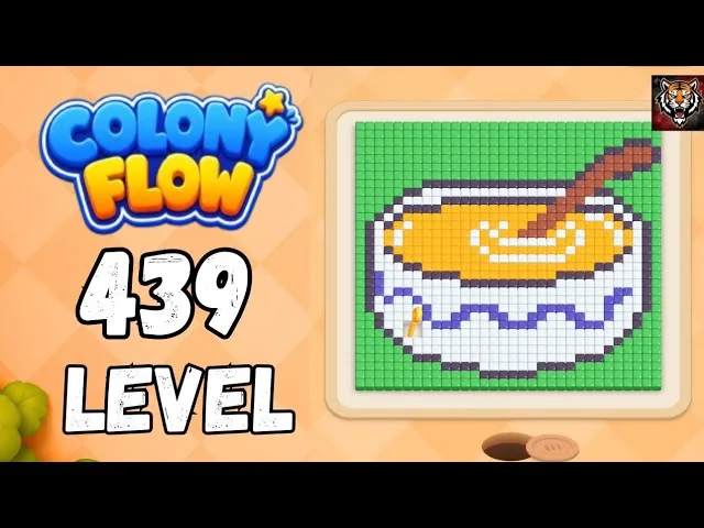 Colony Flow! Level 439 board layout