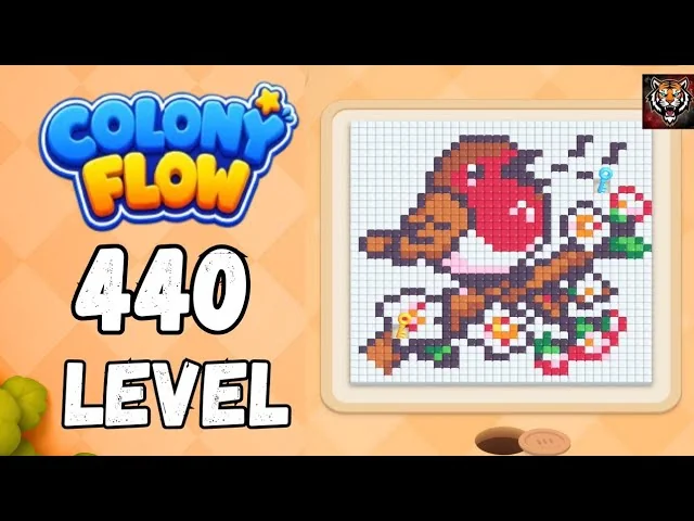 Colony Flow! Level 440 board layout