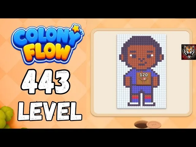 Colony Flow! Level 443 board layout