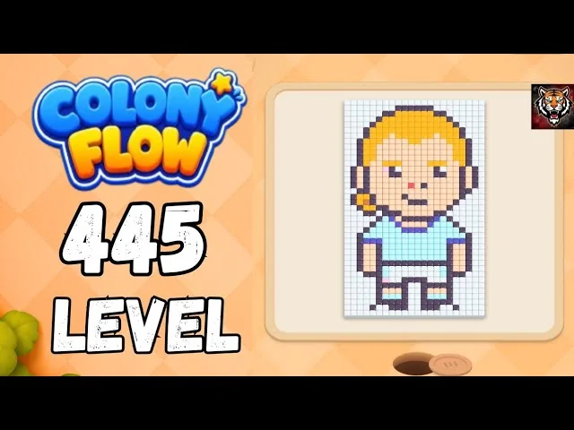 Colony Flow! Level 445 board layout