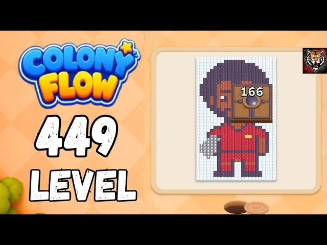 Colony Flow! Level 449 board layout