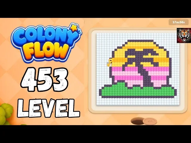 Colony Flow! Level 453 board layout