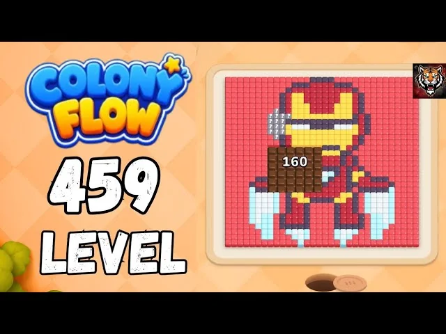 Colony Flow! Level 459 board layout