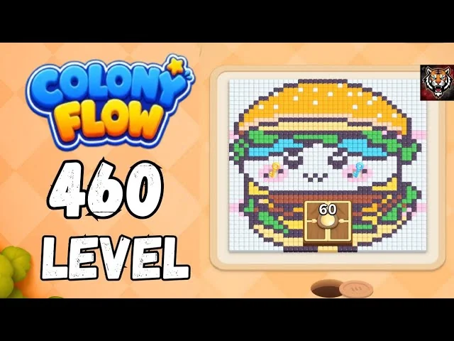Colony Flow! Level 460 board layout