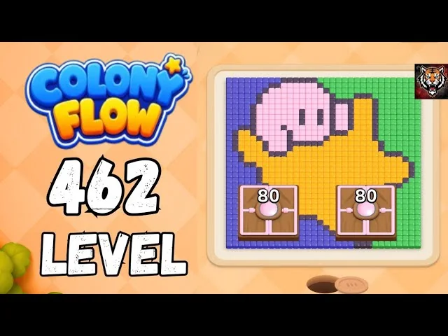 Colony Flow! Level 462 board layout