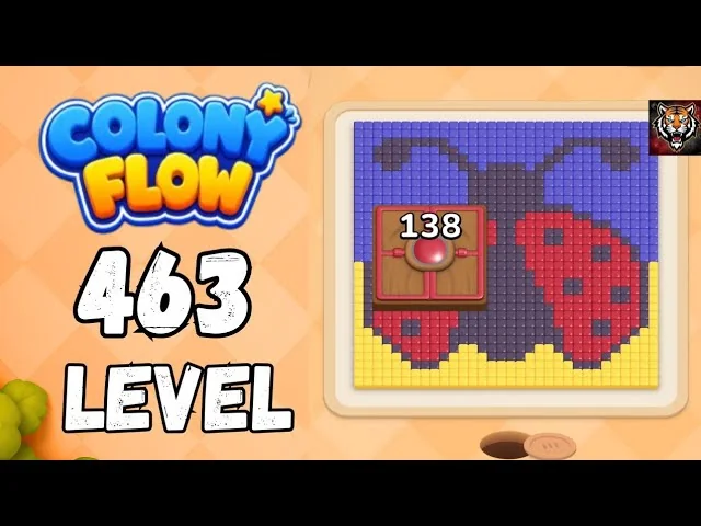 Colony Flow! Level 463 board layout