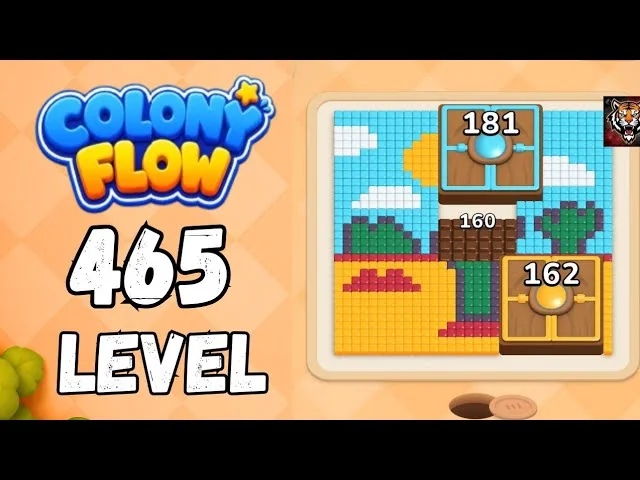 Colony Flow! Level 465 board layout