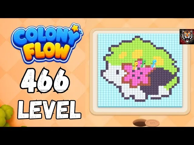 Colony Flow! Level 466 board layout