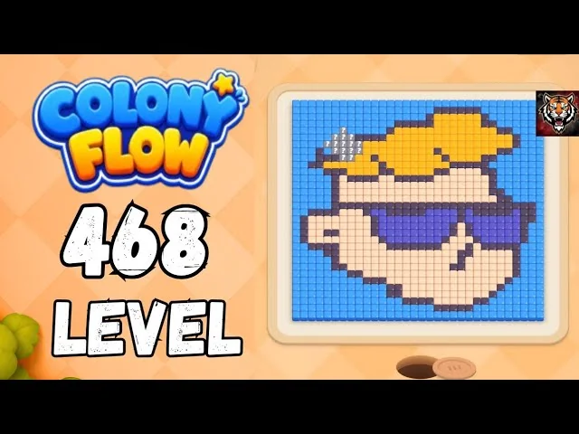 Colony Flow! Level 468 board layout