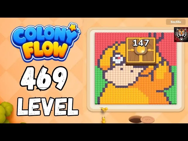 Colony Flow! Level 469 board layout