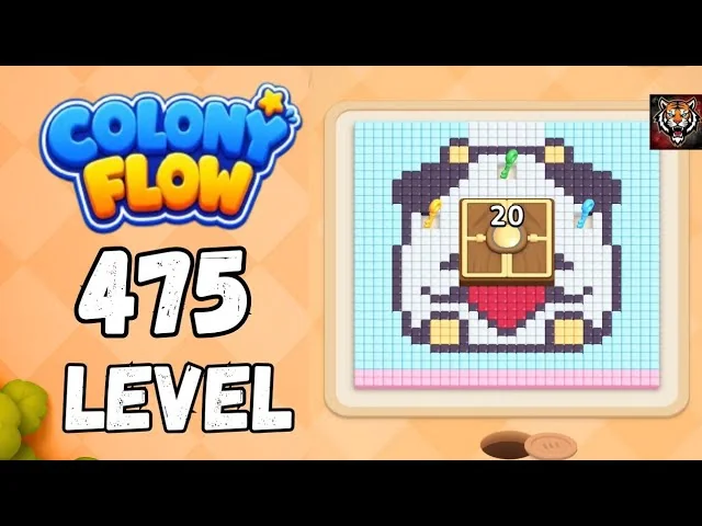 Colony Flow! Level 475 board layout