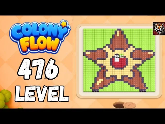 Colony Flow! Level 476 board layout