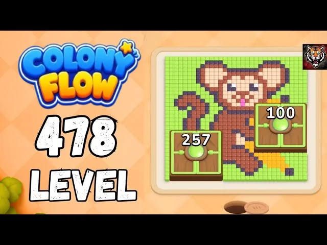 Colony Flow! Level 478 board layout