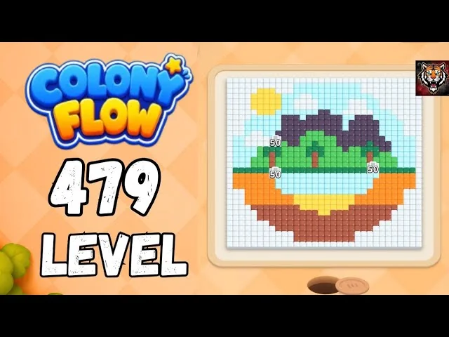 Colony Flow! Level 479 board layout