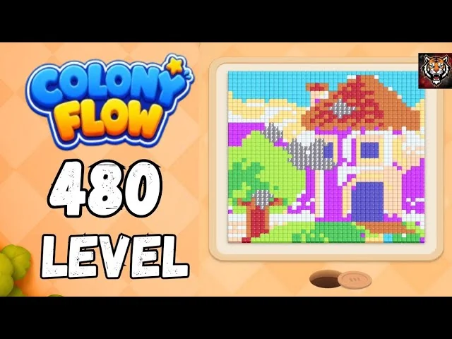 Colony Flow! Level 480 board layout