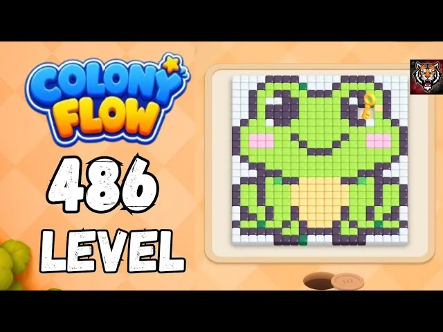 Colony Flow! Level 486 board layout