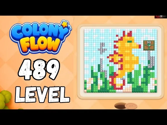 Colony Flow! Level 489 board layout
