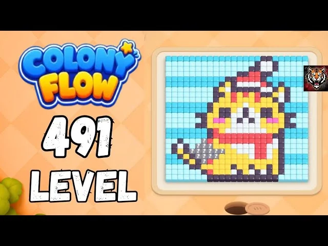 Colony Flow! Level 491 board layout