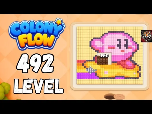 Colony Flow! Level 492 board layout