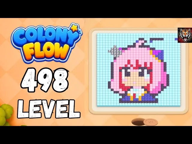 Colony Flow! Level 498 board layout