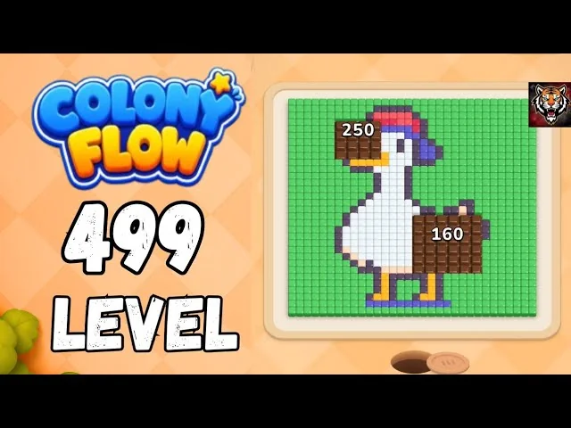 Colony Flow! Level 499 board layout