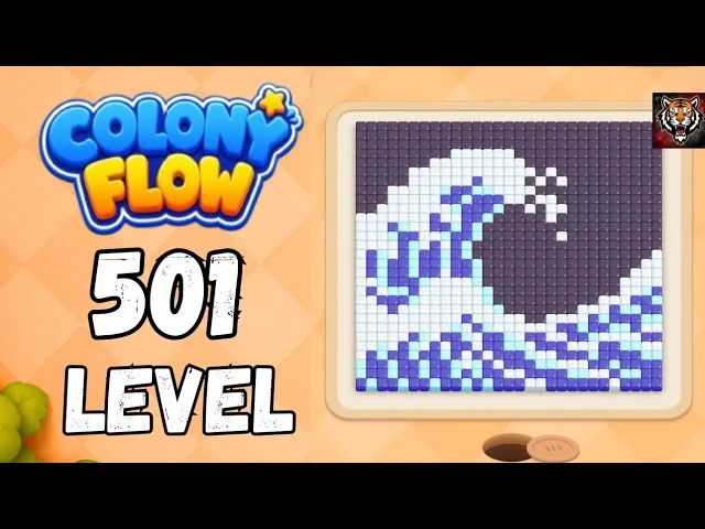 Colony Flow! Level 501 board